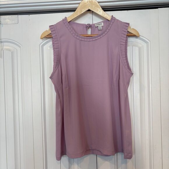 J. Crew Lavender Tank Top Size‎ 6 - Picture 1 of 7